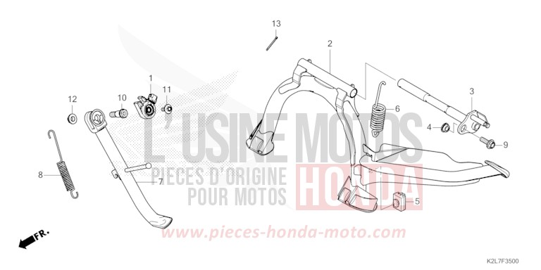 STAENDER von ADV 350 MAT PEARL COOL WHITE (NHB44) von 2024